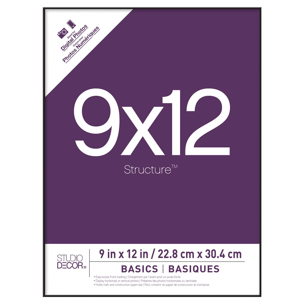 Basics Black Frame by Studio Décor®